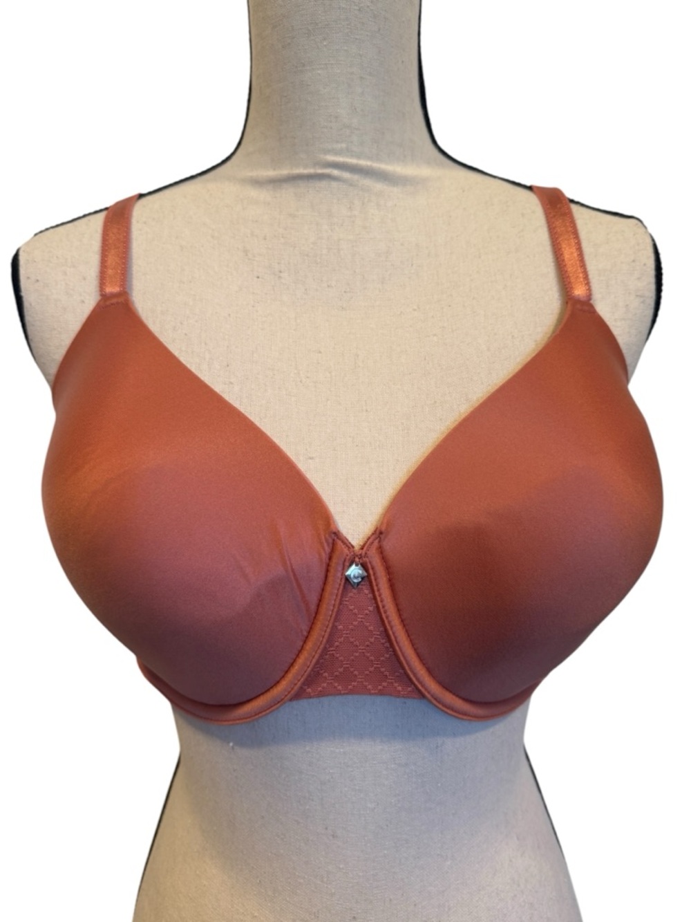 Chantelle Norah Chic Comfort Flex T-Shirt Bra NWT 38DD Rose Pink Color